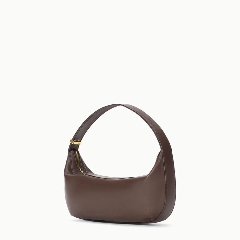 NEW STAUD DEMY SHOULDER BAG ESPRESSO - Picture 9 of 17